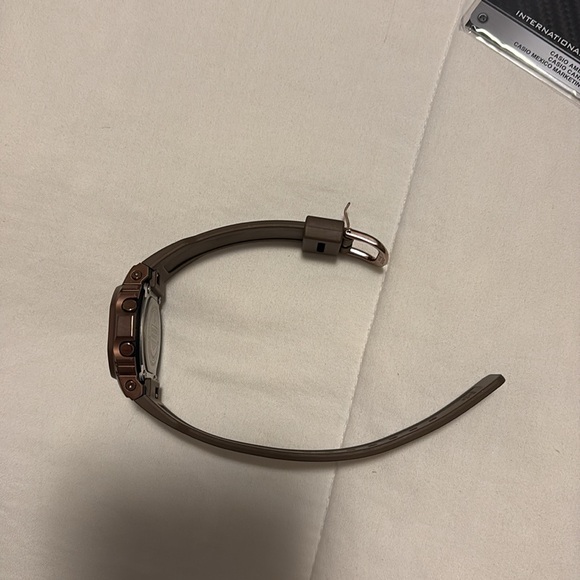 G-Shock Digital Brown Ion Plated Bezel Bio-Based Band Watch - Picture 3 of 6